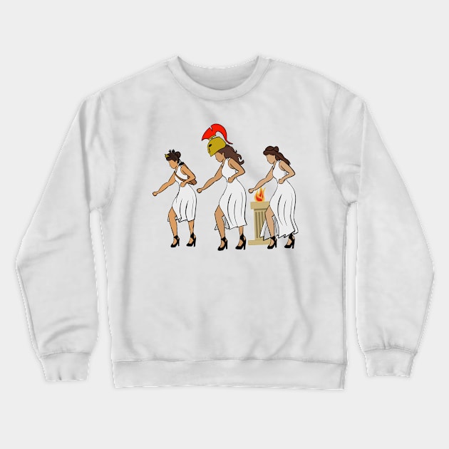 Ancient Single Ladies Crewneck Sweatshirt by ResGerendae